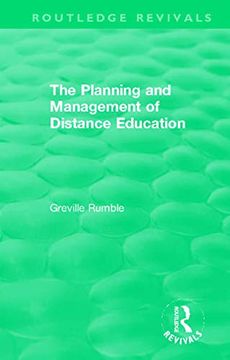 portada The Planning and Management of Distance Education (Routledge Revivals) (en Inglés)