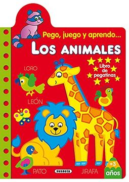 portada Los Animales (Pego, Juego y Aprendo. ) (in Spanish)