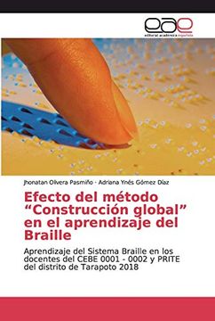 portada Efecto del Método "Construcción Global" en el Aprendizaje del Braille