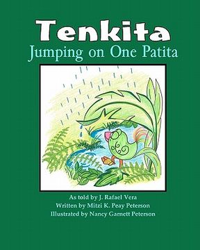 portada tenkita, jumping on one patita (en Inglés)