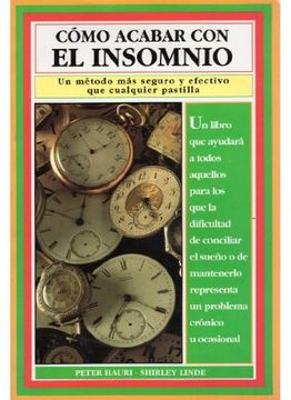 portada Cómo Acabar con el Insomnio (in Spanish)