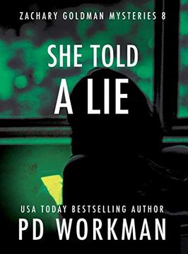portada She Told a lie (8) (Zachary Goldman Mysteries) (in English)