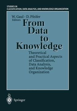 portada from data to knowledge: theoretical and practical aspects of classification, data analysis, and knowledge organization