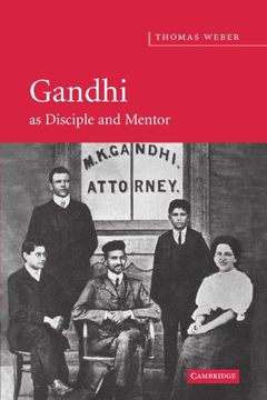 portada Gandhi as Disciple and Mentor (in English)