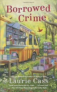 portada Borrowed Crime (Bookmobile cat Mysteries) (en Inglés)