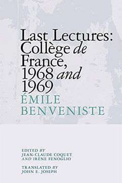 portada Last Lectures: Collège de France 1968 and 1969 (en Inglés)