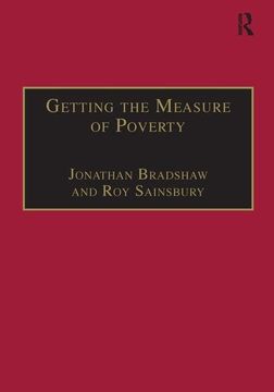 portada Getting the Measure of Poverty: The Early Legacy of Seebohm Rowntree (Studies in Cash & Care) (en Inglés)