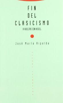 portada Fin del clasicismo (in Spanish)