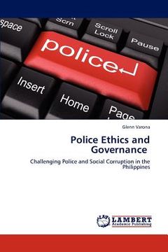 portada police ethics and governance (en Inglés)