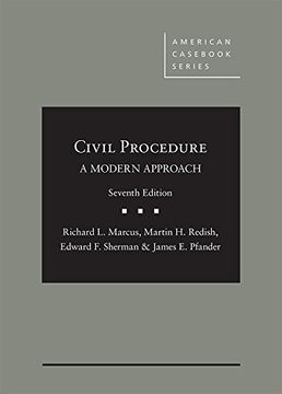 portada Civil Procedure, a Modern Approach (American Casebook Series) 