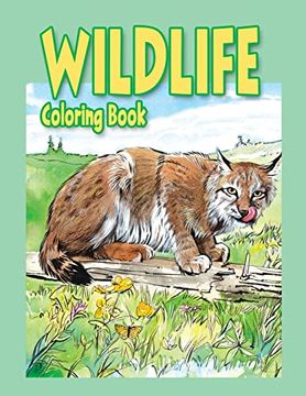 portada Wildlife Coloring Book (in English)