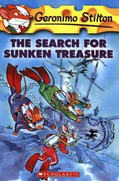 portada Geronimo Stilton nº 25: The Search for the Sunken Treasure (en Inglés)