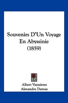 portada Souvenirs D'Un Voyage En Abyssinie (1859) (en Francés)