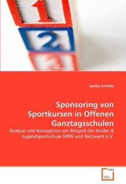 portada Sponsoring von Sportkursen in Offenen Ganztagsschulen