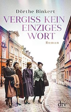 portada Vergiss Kein Einziges Wort: Roman (en Alemán)