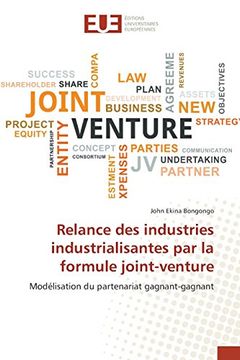 portada Relance des industries industrialisantes par la formule joint-venture