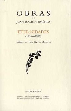 portada Eternidades (1916-1917) (Obras Juan Ramon Jimenez)