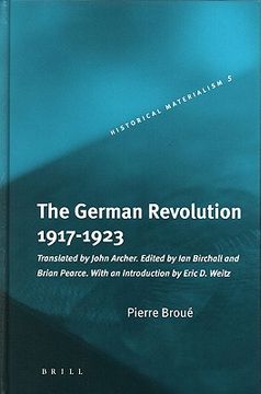 portada The German Revolution, 1917-1923 (en Inglés)