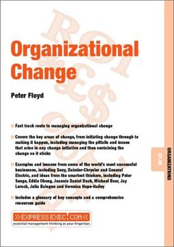 portada Organizational Change: Organizations 07.06