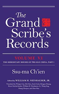 portada The Grand Scribe's Records, Volume V. 1: The Hereditary Houses of Pre-Han China, Part i (en Inglés)