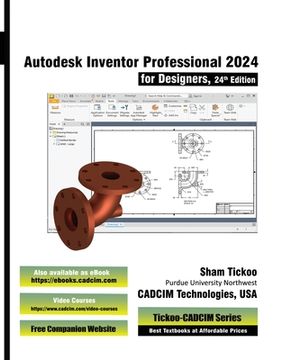 portada Autodesk Inventor Professional 2024 for Designers, 24th Edition (en Inglés)