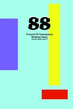 portada 88: a journal of contemporary american poetry (issue 3) (en Inglés)
