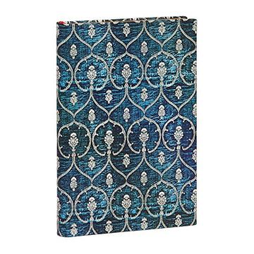portada Paperblanks Cuadernos de Tapa Dura Terciopelo Azul | Liso. | Mini (95 × 140 mm) (Mini Unlined) (en Inglés)