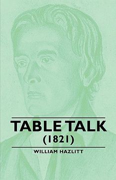 portada table talk - (1821) (en Inglés)