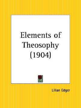 portada elements of theosophy (en Inglés)