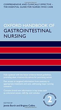 portada Oxford Handbook of Gastrointestinal Nursing (Oxford Handbooks in Nursing) (en Inglés)