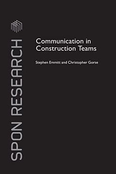 portada Communication in Construction Teams (en Inglés)