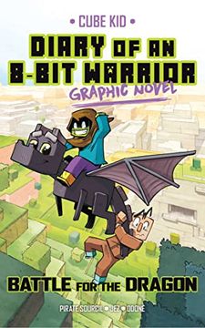 portada Diary of an 8-Bit Warrior Graphic Novel: Battle for the Dragon (Volume 4) (8-Bit Warrior Graphic Novels) (en Inglés)