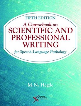 portada A Cours on Scientific and Professional Writing for Speech-Language Pathology