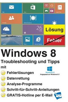 portada Windows 8 Troubleshooting und Tipps (en Alemán)