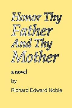portada honor thy father and thy mother (en Inglés)