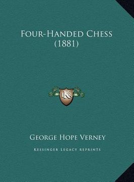portada four-handed chess (1881) (en Inglés)