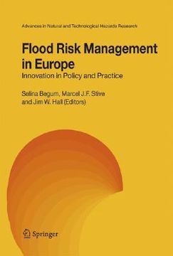 portada flood risk management in europe: innovation in policy and practice (en Inglés)