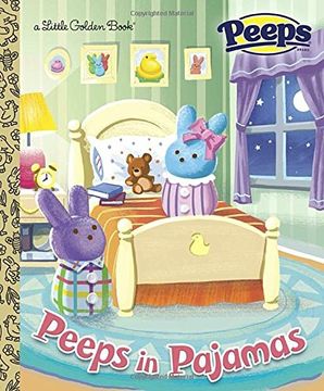portada Peeps in Pajamas (Peeps) (Little Golden Book) 