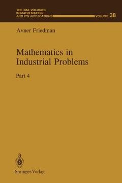 portada mathematics in industrial problems: part 4 (in English)