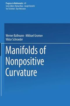 portada Manifolds of Nonpositive Curvature (en Inglés)