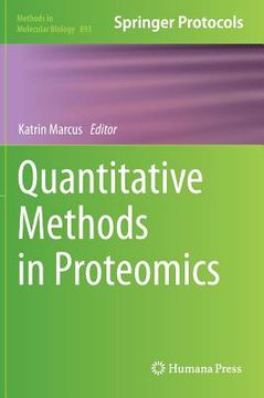 portada quantitative methods in proteomics