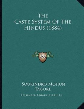 portada the caste system of the hindus (1884) (in English)