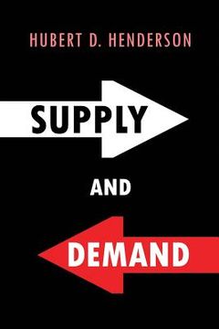 portada Supply and Demand (en Inglés)