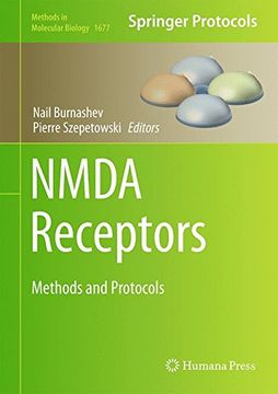 portada NMDA Receptors: Methods and Protocols (Methods in Molecular Biology)