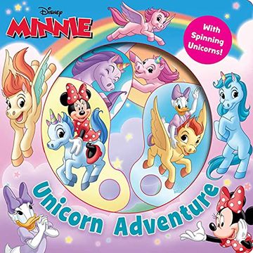 portada Disney: Minnie Mouse Unicorn Adventure (Spin Arounds) (en Inglés)