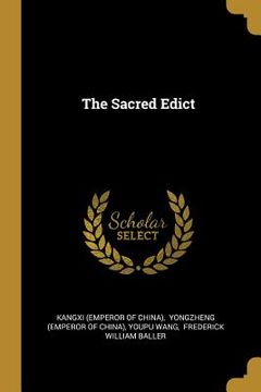 portada The Sacred Edict (in English)