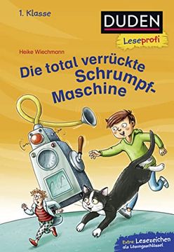 portada Duden Leseprofi - die Total Verrã¼Ckte Schrumpf-Maschine, 1. Klasse (en Alemán)