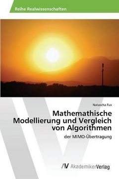 portada Mathemathische Modellierung und Vergleich von Algorithmen (German Edition)