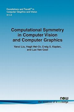 portada computational symmetry in computer vision and computer graphics (en Inglés)