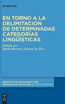 portada En Torno a la Delimitación de Determinadas Categorías Lingüísticas (in Spanish)